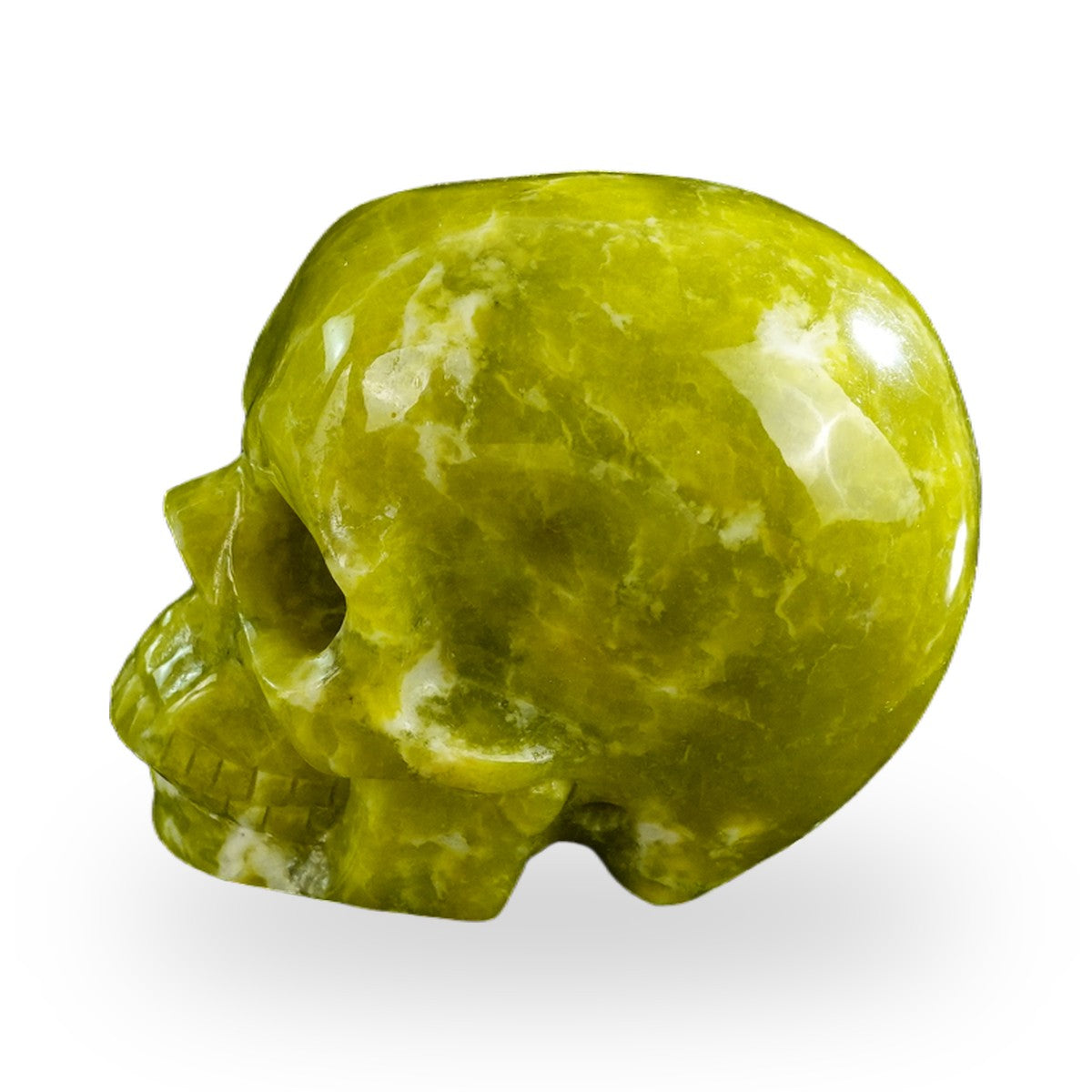 Serpentine crystal skull 3" SKH30XJ05 photo 6