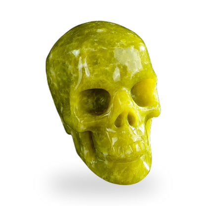 Serpentine crystal skull 3" SKH30XJ06 photo 2
