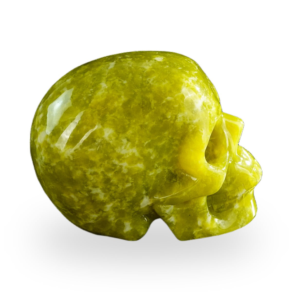 Serpentine crystal skull 3" SKH30XJ06 photo 5