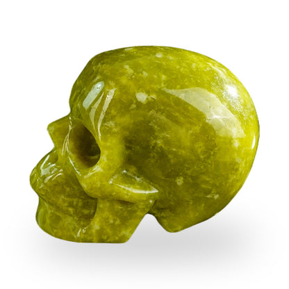 Serpentine crystal skull 3" SKH30XJ06 photo 6