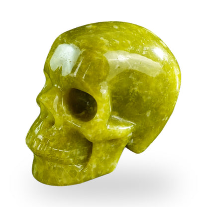 Serpentine crystal skull 3" SKH30XJ06 photo 7