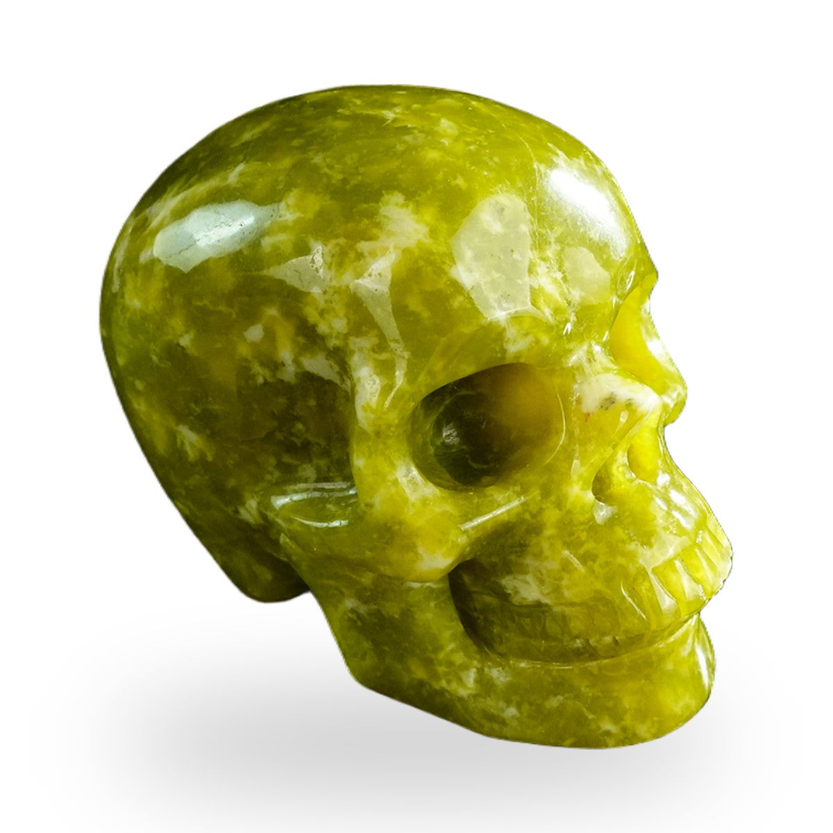 Serpentine crystal skull 3" SKH30XJ07 photo 4