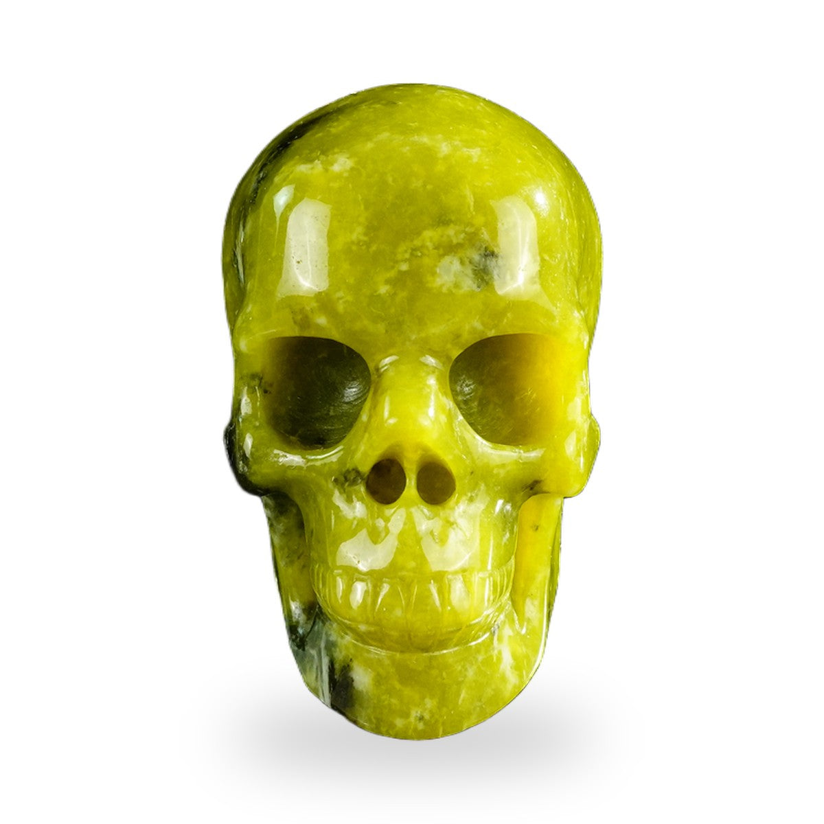 Serpentine crystal skull 3" SKH30XJ08 photo 1