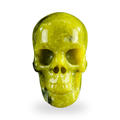 Serpentine crystal skull 3" SKH30XJ08 photo 1