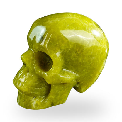 Serpentine crystal skull 3" SKH30XJ08 photo 6