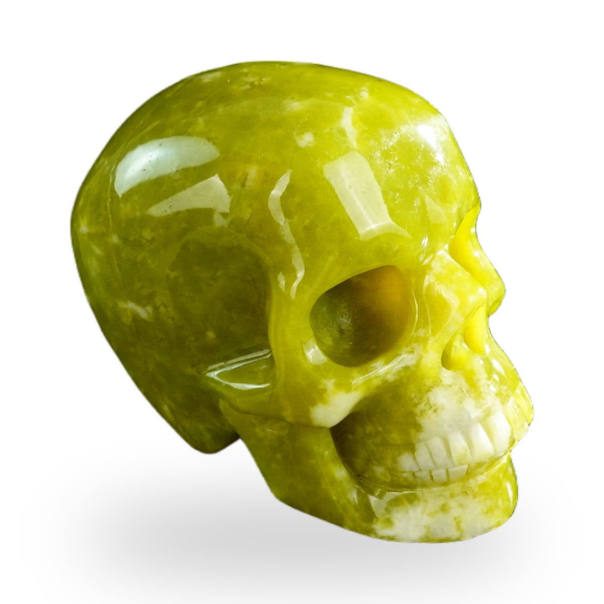 Serpentine crystal skull 3" SKH30XJ09 photo 3