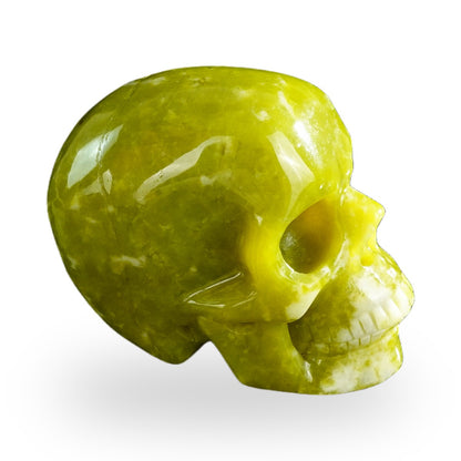 Serpentine crystal skull 3" SKH30XJ09 photo 4