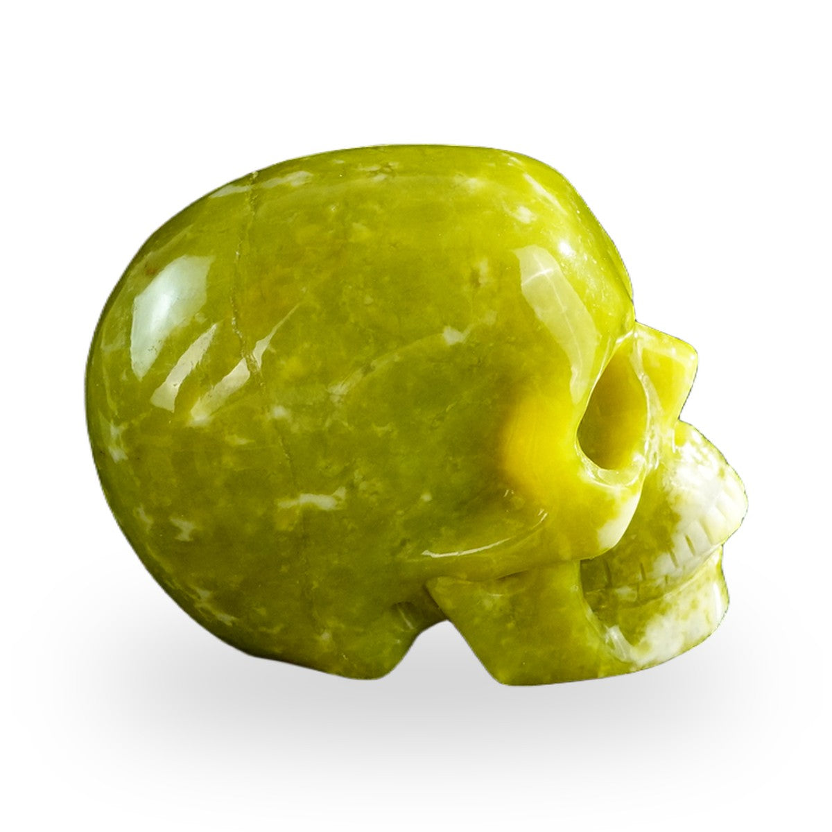Serpentine crystal skull 3" SKH30XJ09 photo 5