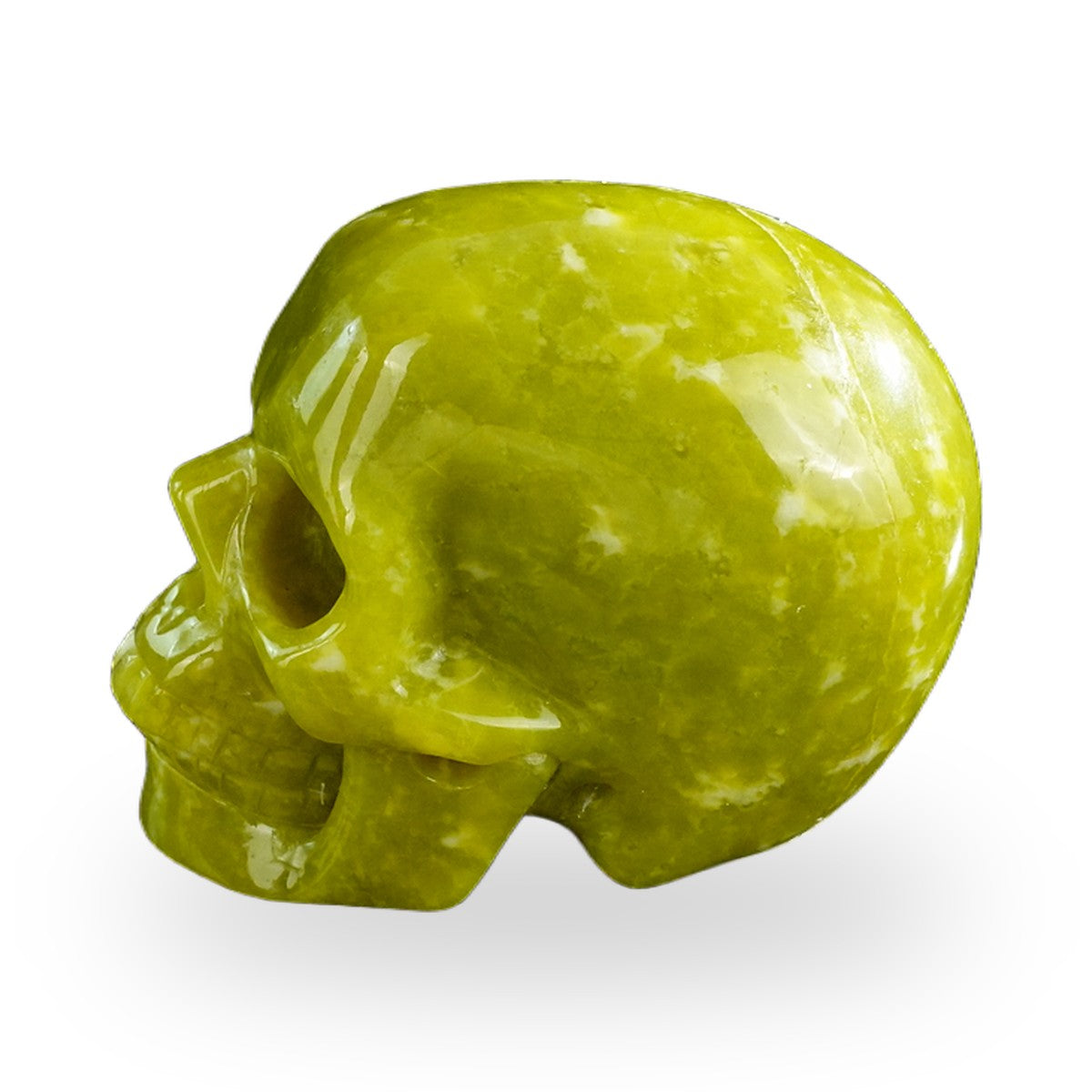 Serpentine crystal skull 3" SKH30XJ09 photo 6