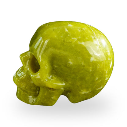 Serpentine crystal skull 3" SKH30XJ09 photo 6
