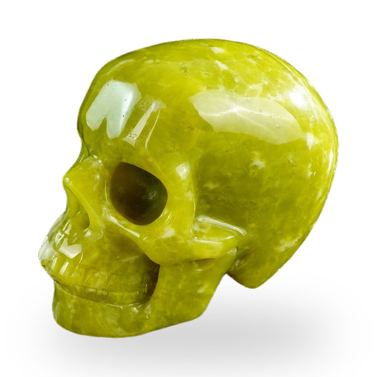 Serpentine crystal skull 3" SKH30XJ09 photo 7