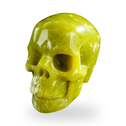 Serpentine crystal skull 3" SKH30XJ09 photo 8