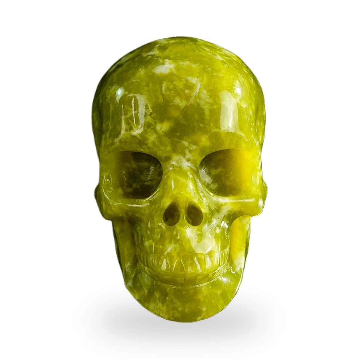 Serpentine crystal skull 3" SKH30XJ10 photo 1