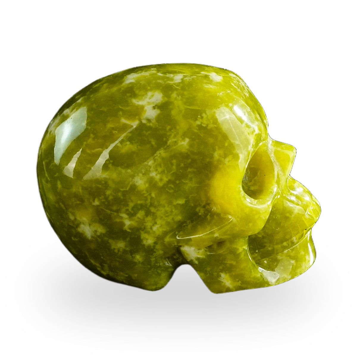 Serpentine crystal skull 3" SKH30XJ10 photo 5