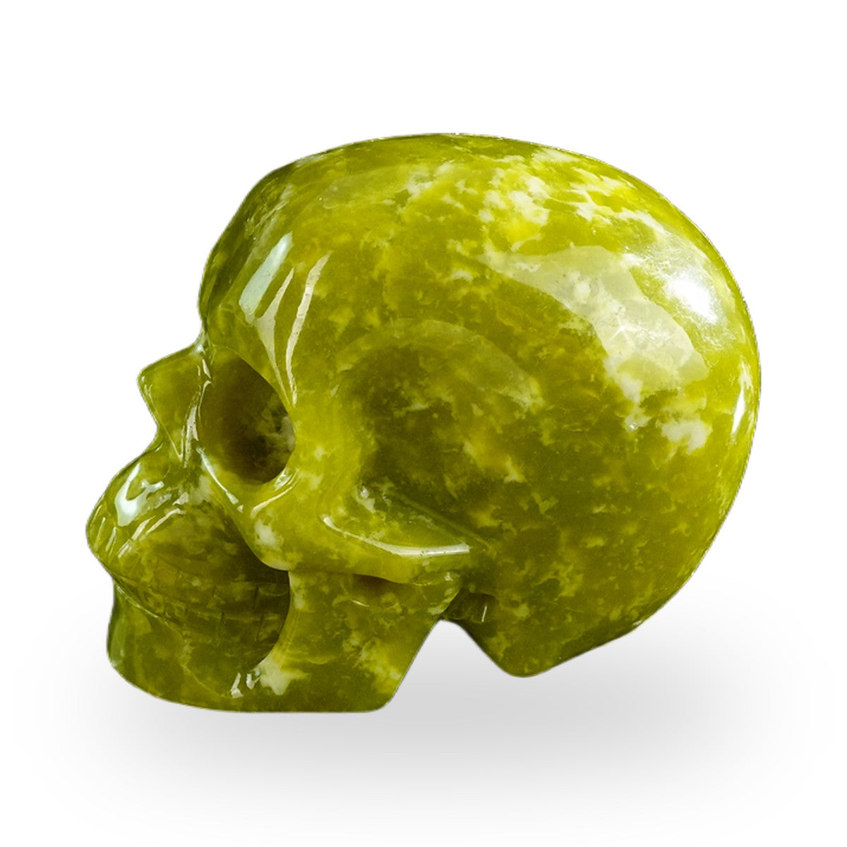 Serpentine crystal skull 3" SKH30XJ10 photo 6