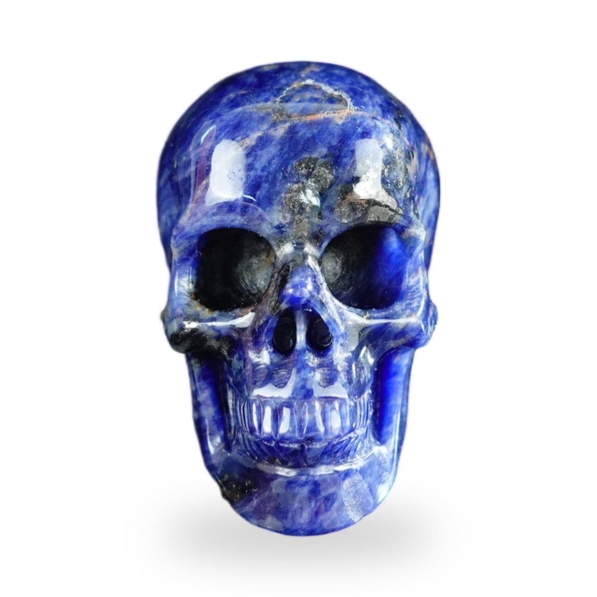 Sodalite crystal skull 2.2" SKH20SL02 photo 1