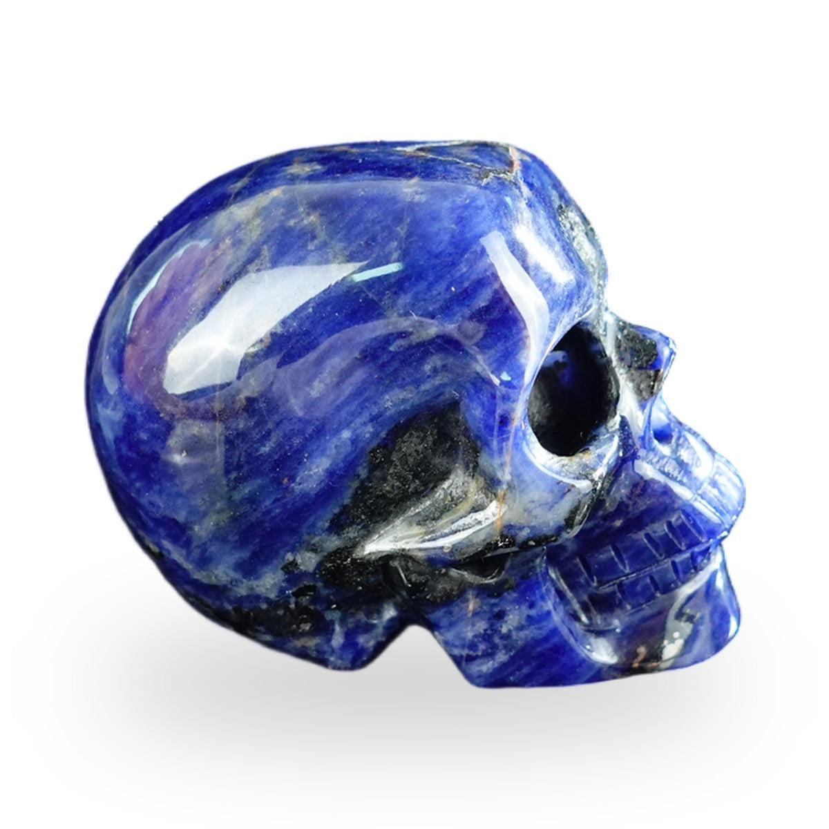Sodalite crystal skull 2.2" SKH20SL02 photo 5
