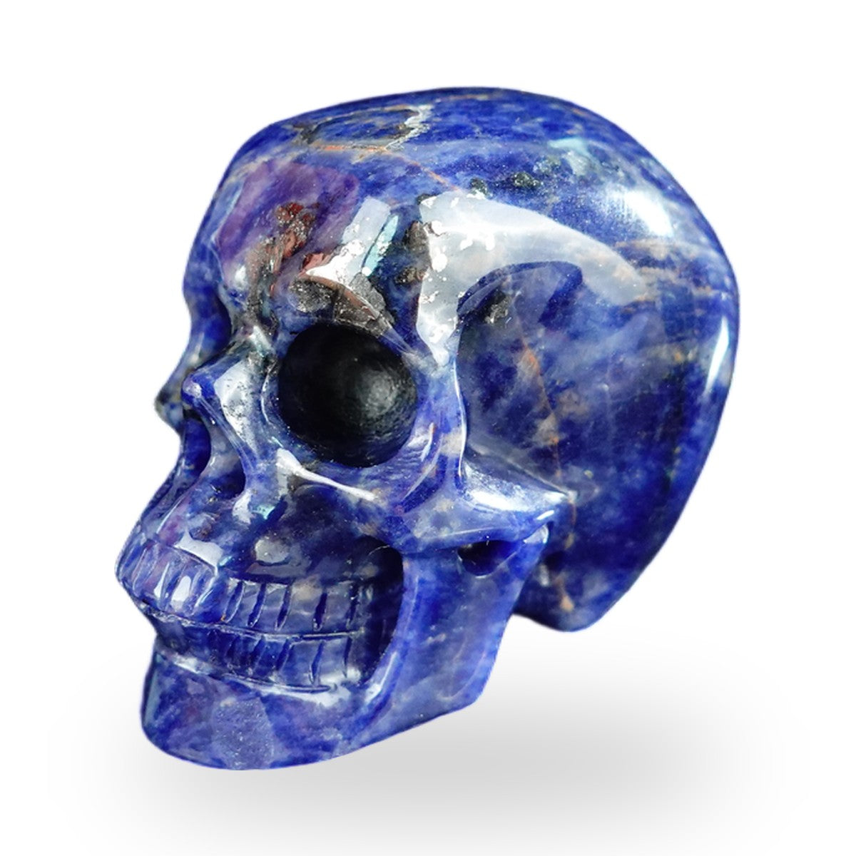 Sodalite crystal skull 2.2" SKH20SL02 photo 7