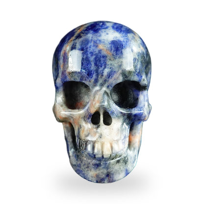 Sodalite crystal skull 2.2" SKH20SL03 photo 1