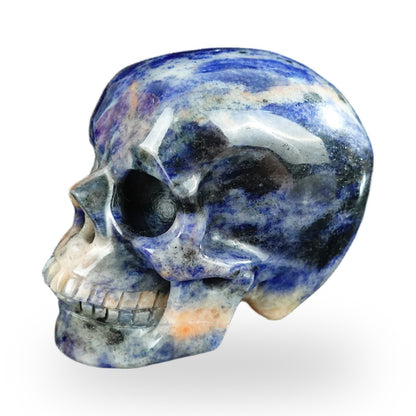 Sodalite crystal skull 2.2" SKH20SL03 photo 7