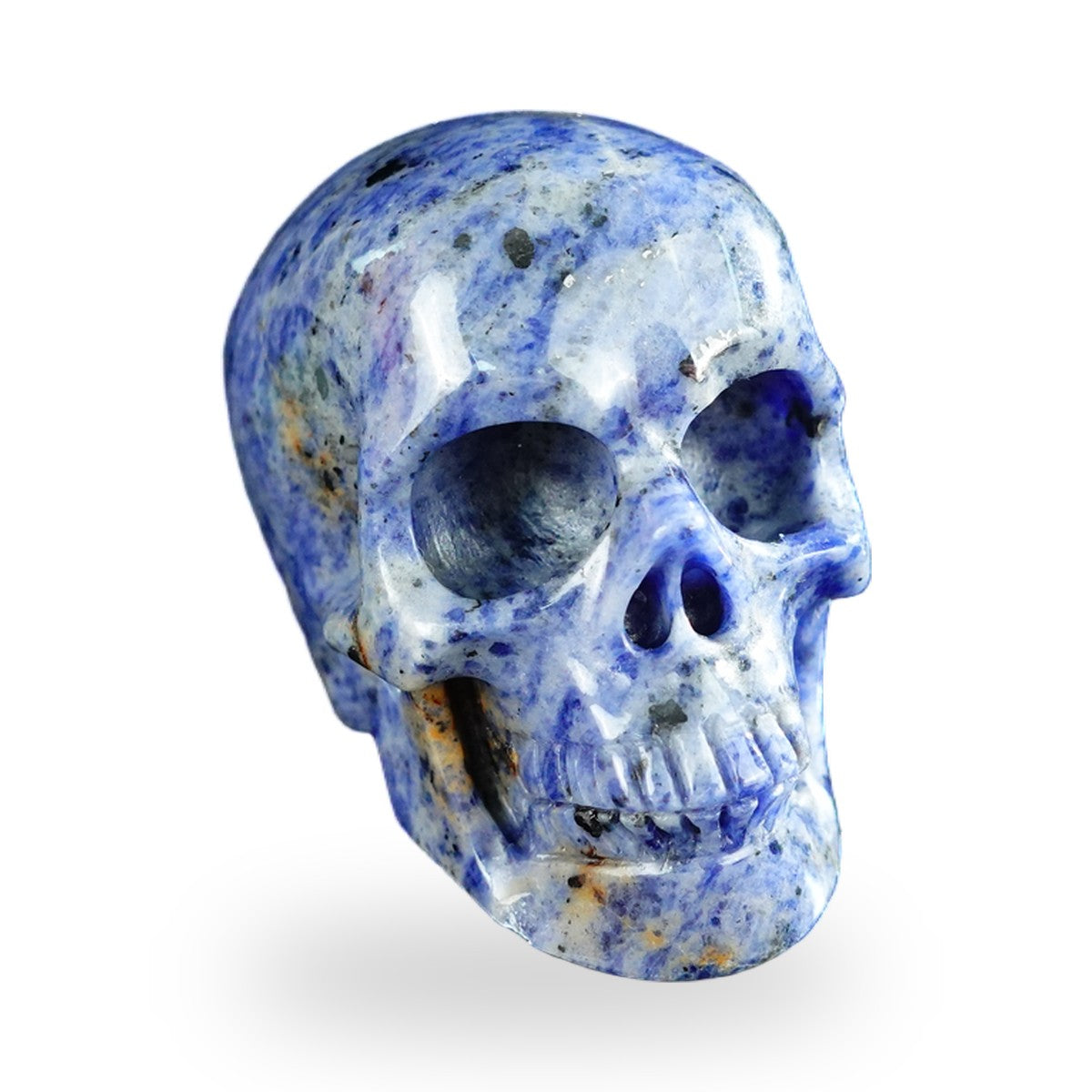 Sodalite crystal skull 2.2" SKH20SL04 photo 3