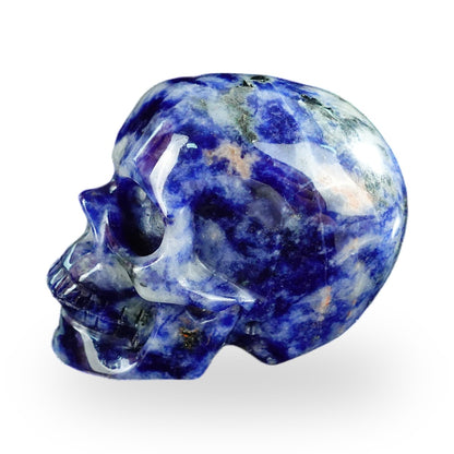 Sodalite crystal skull 2.2" SKH20SL05 photo 6