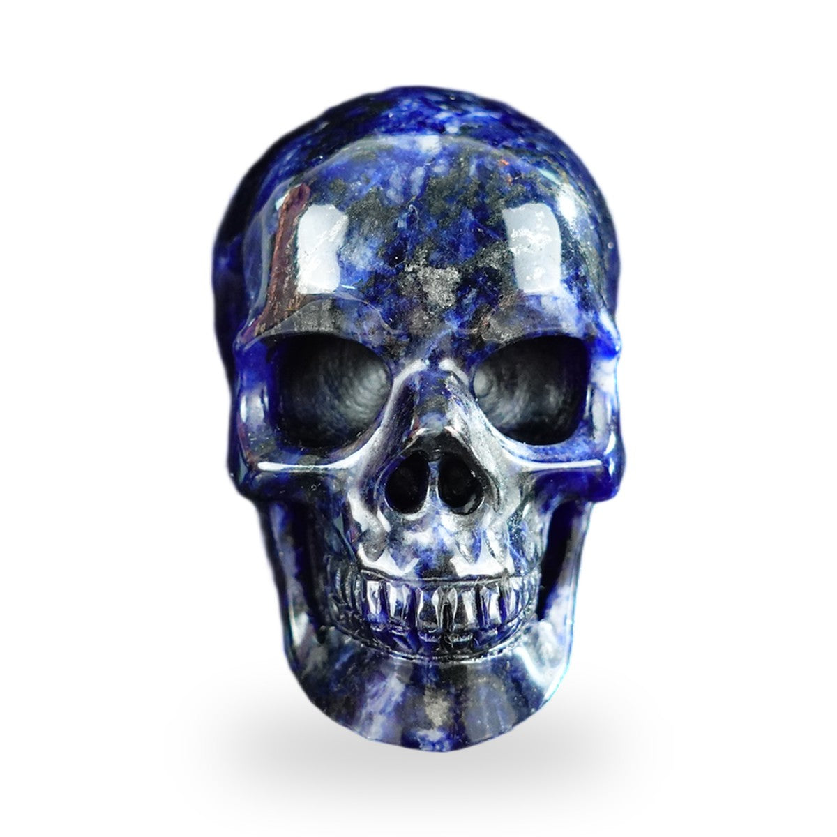 Sodalite crystal skull 2.2" SKH20SL06 photo 1