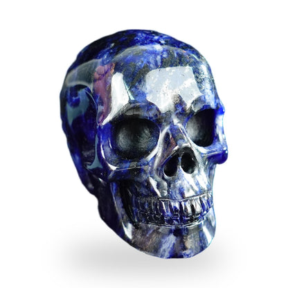 Sodalite crystal skull 2.2" SKH20SL06 photo 2