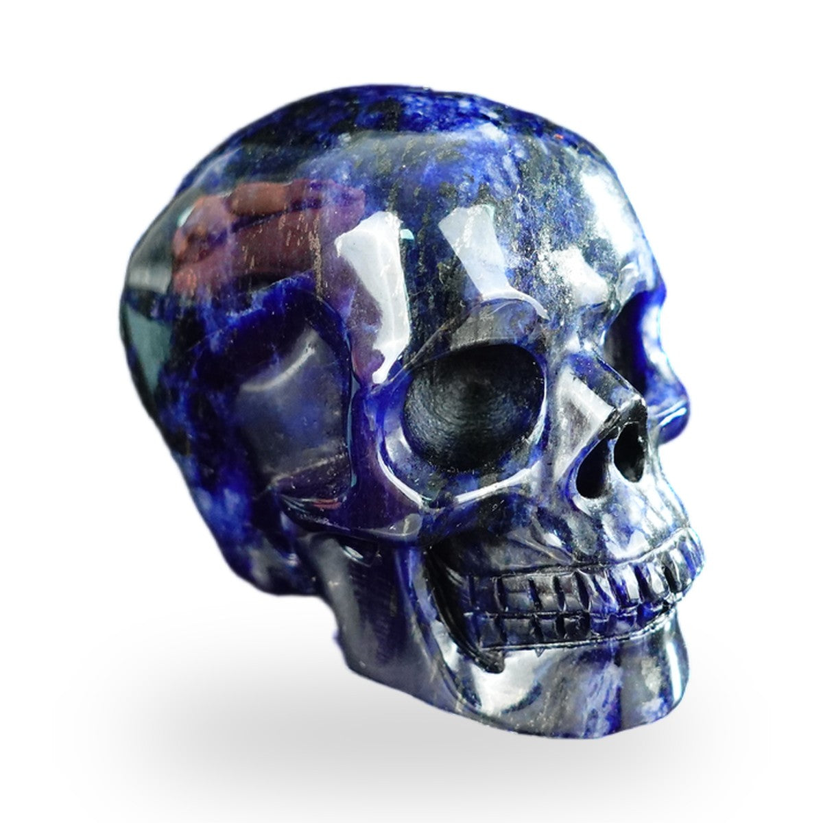 Sodalite crystal skull 2.2" SKH20SL06 photo 3