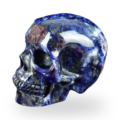 Sodalite crystal skull 2.2" SKH20SL06 photo 7
