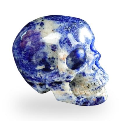 Sodalite crystal skull 2.2" SKH20SL07 photo 4