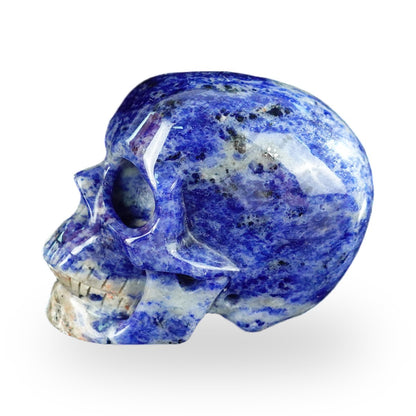 Sodalite crystal skull 2.2" SKH20SL07 photo 6