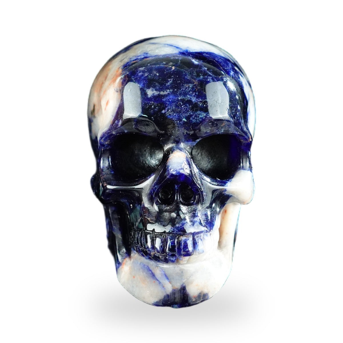 Sodalite crystal skull 2.2" SKH20SL08 photo 1