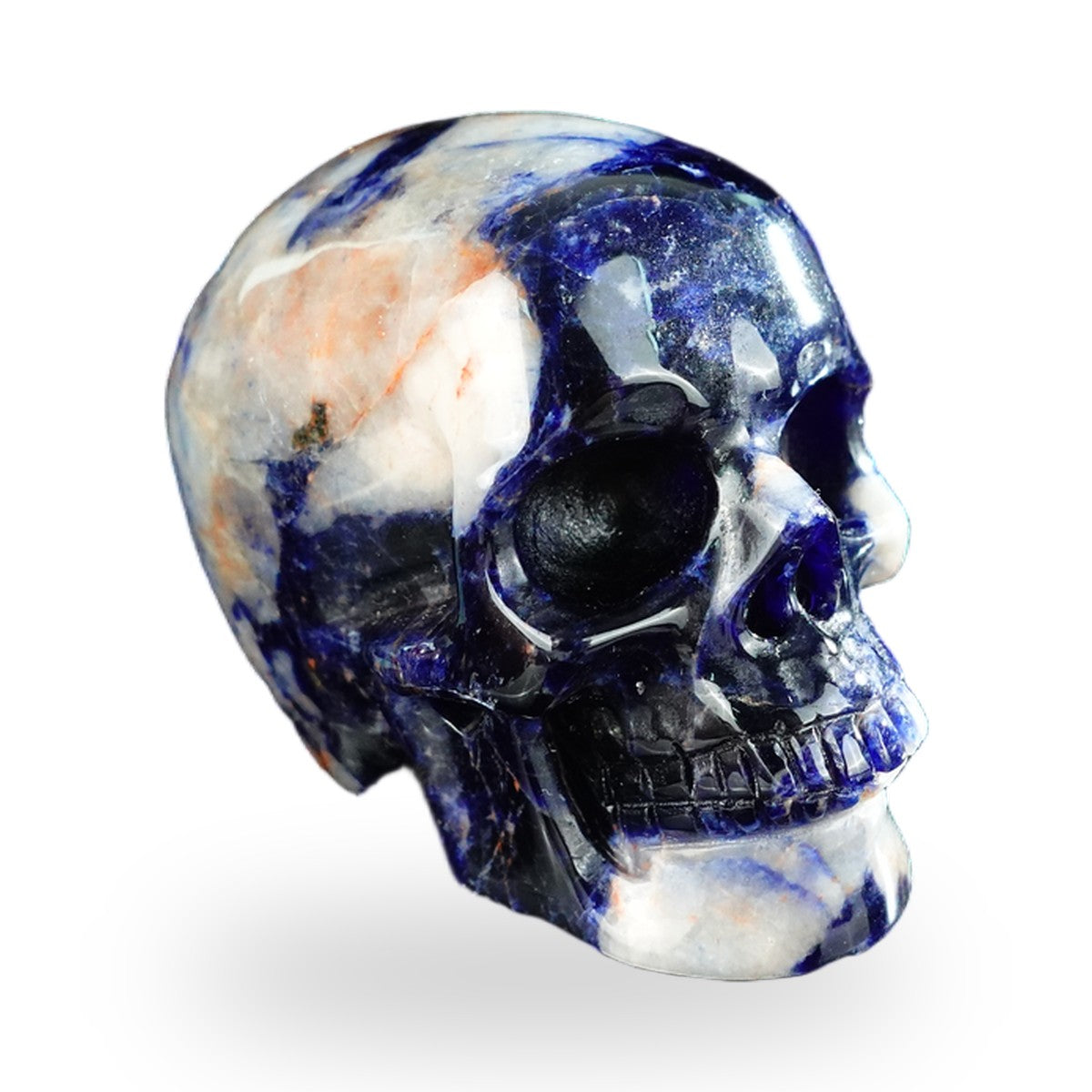 Sodalite crystal skull 2.2" SKH20SL08 photo 3