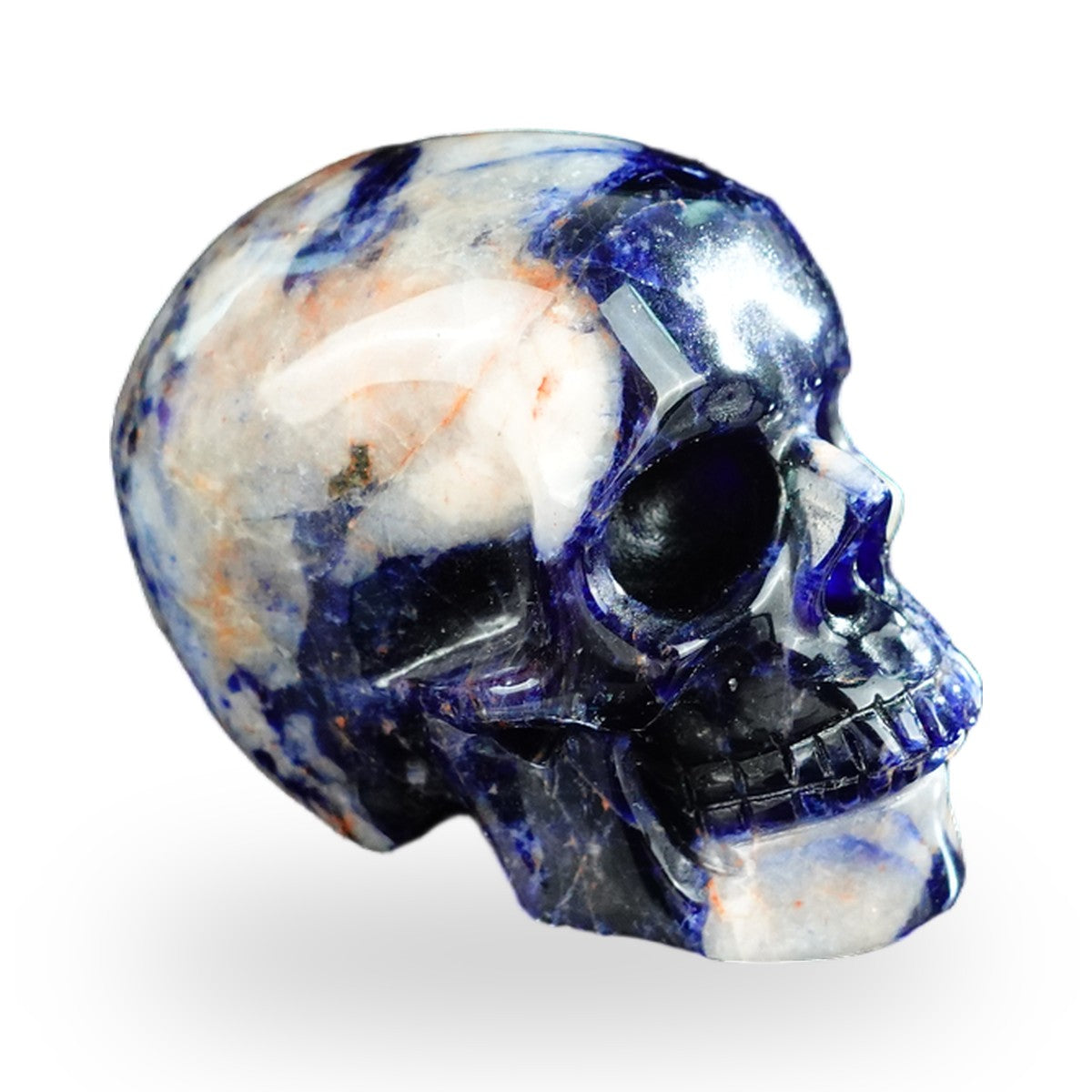 Sodalite crystal skull 2.2" SKH20SL08 photo 4