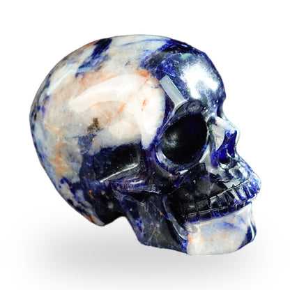 Sodalite crystal skull 2.2" SKH20SL08 photo 4