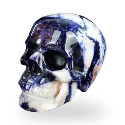 Sodalite crystal skull 2.2" SKH20SL08 photo 8