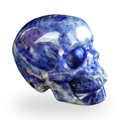 Sodalite crystal skull 2.2" SKH20SL09 photo 4