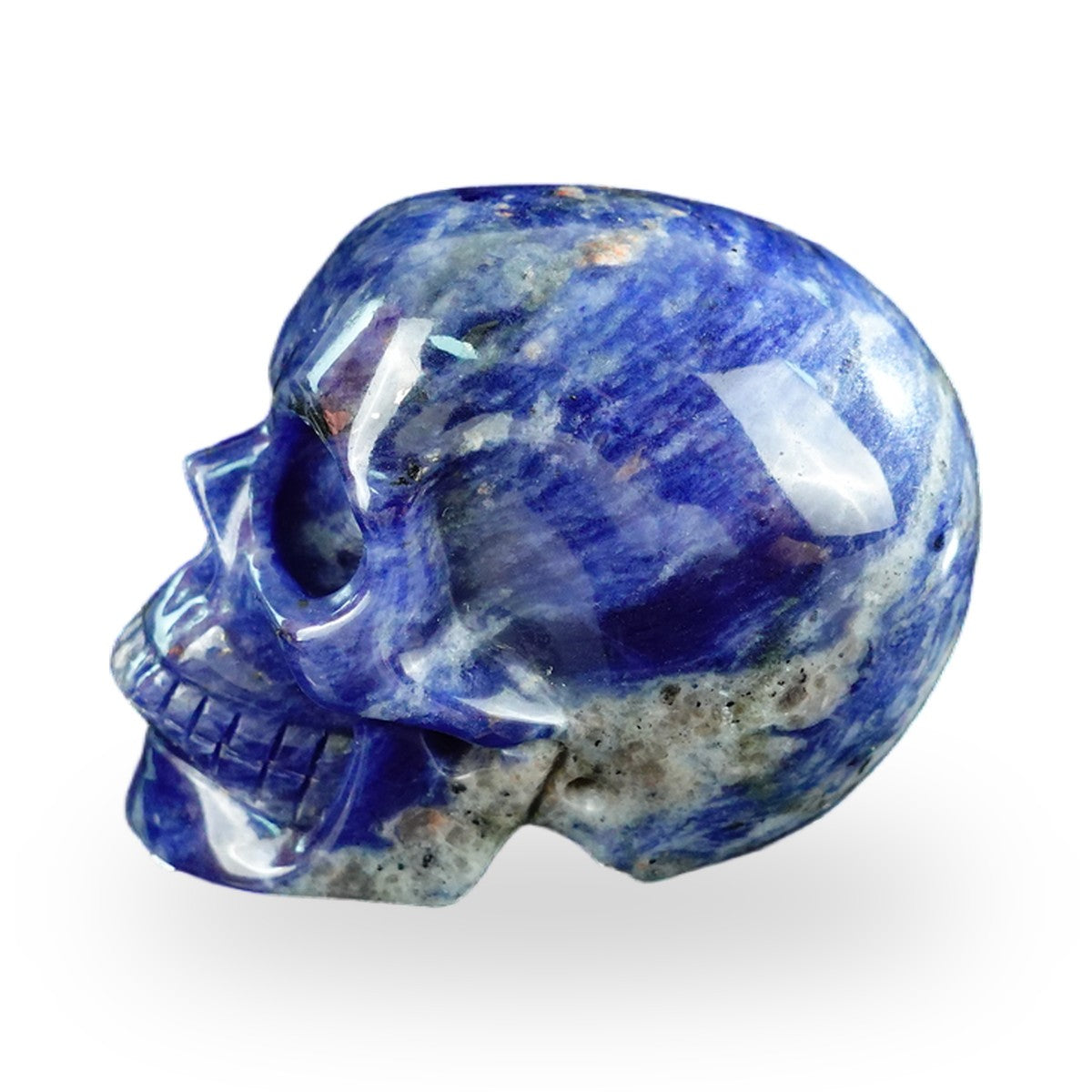 Sodalite crystal skull 2.2" SKH20SL09 photo 6
