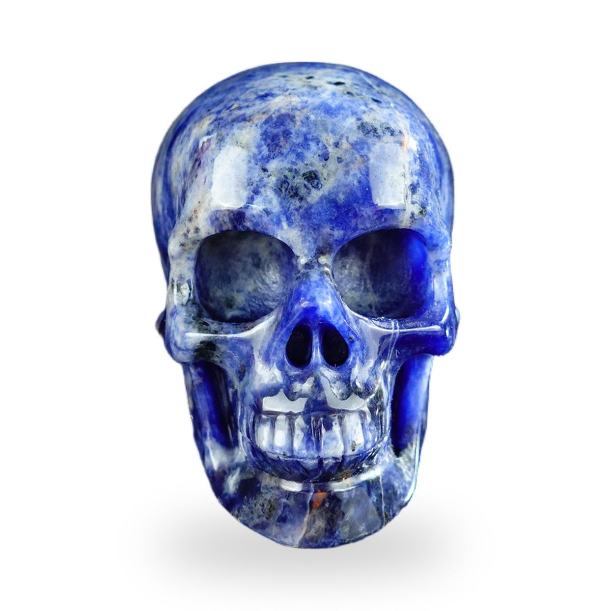 Sodalite crystal skull 2.2" SKH20SL10 photo 1