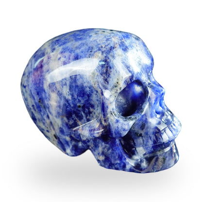Sodalite crystal skull 2.2" SKH20SL10 photo 4