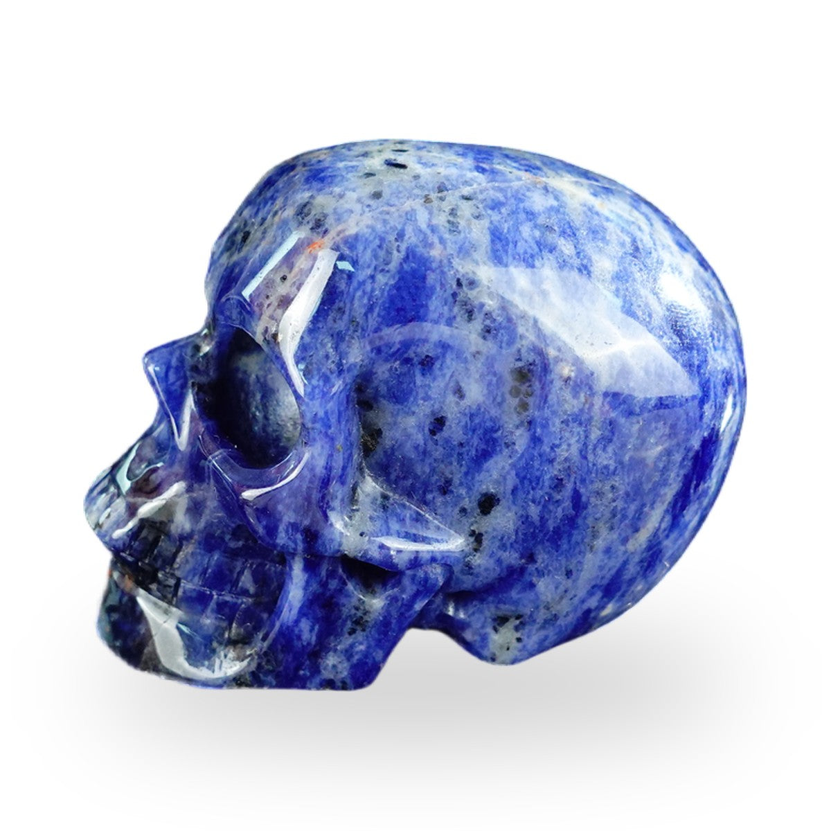 Sodalite crystal skull 2.2" SKH20SL10 photo 6