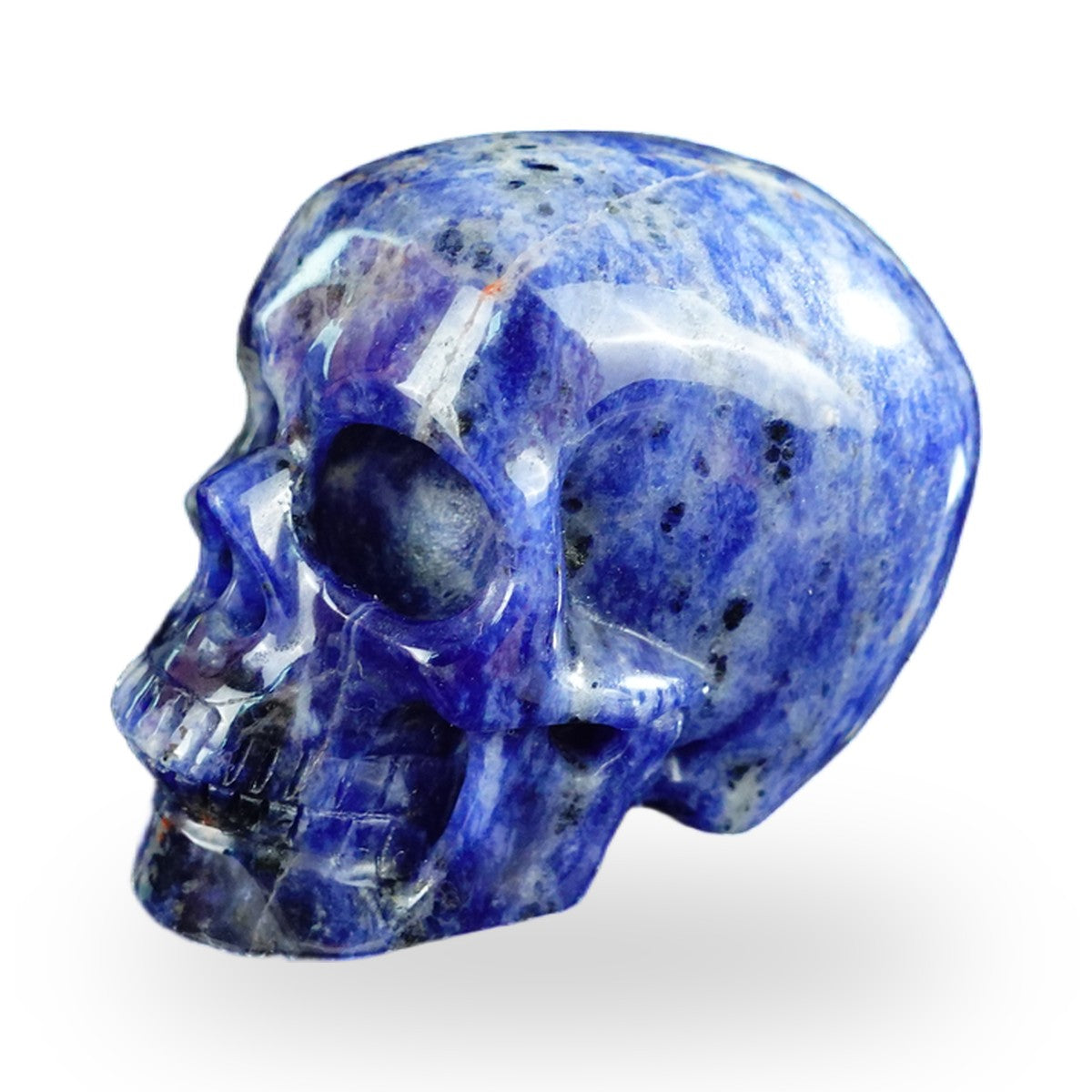 Sodalite crystal skull 2.2" SKH20SL10 photo 7