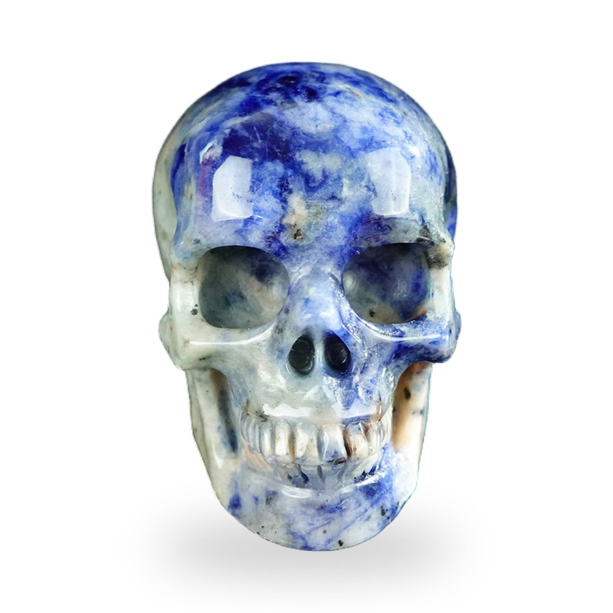 Sodalite crystal skull 2.2" SKH20SL11 photo 1
