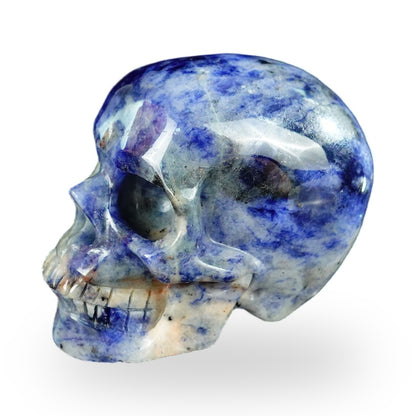 Sodalite crystal skull 2.2" SKH20SL11 photo 7