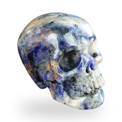 Sodalite crystal skull 2.2" SKH20SL12 photo 3