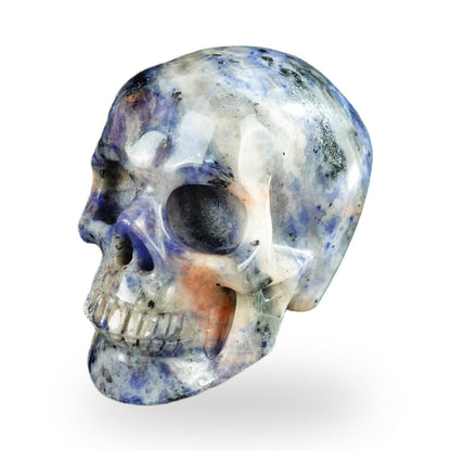 Sodalite crystal skull 2.2" SKH20SL12 photo 8