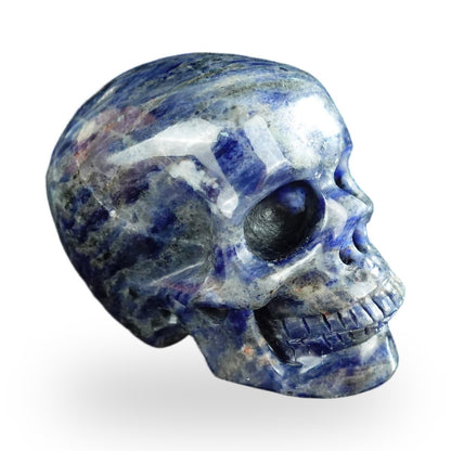 Sodalite crystal skull 2.2" SKH20SL13 photo 4