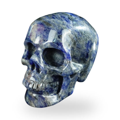 Sodalite crystal skull 2.2" SKH20SL13 photo 8