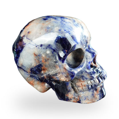 Sodalite crystal skull 2.2" SKH20SL14 photo 4